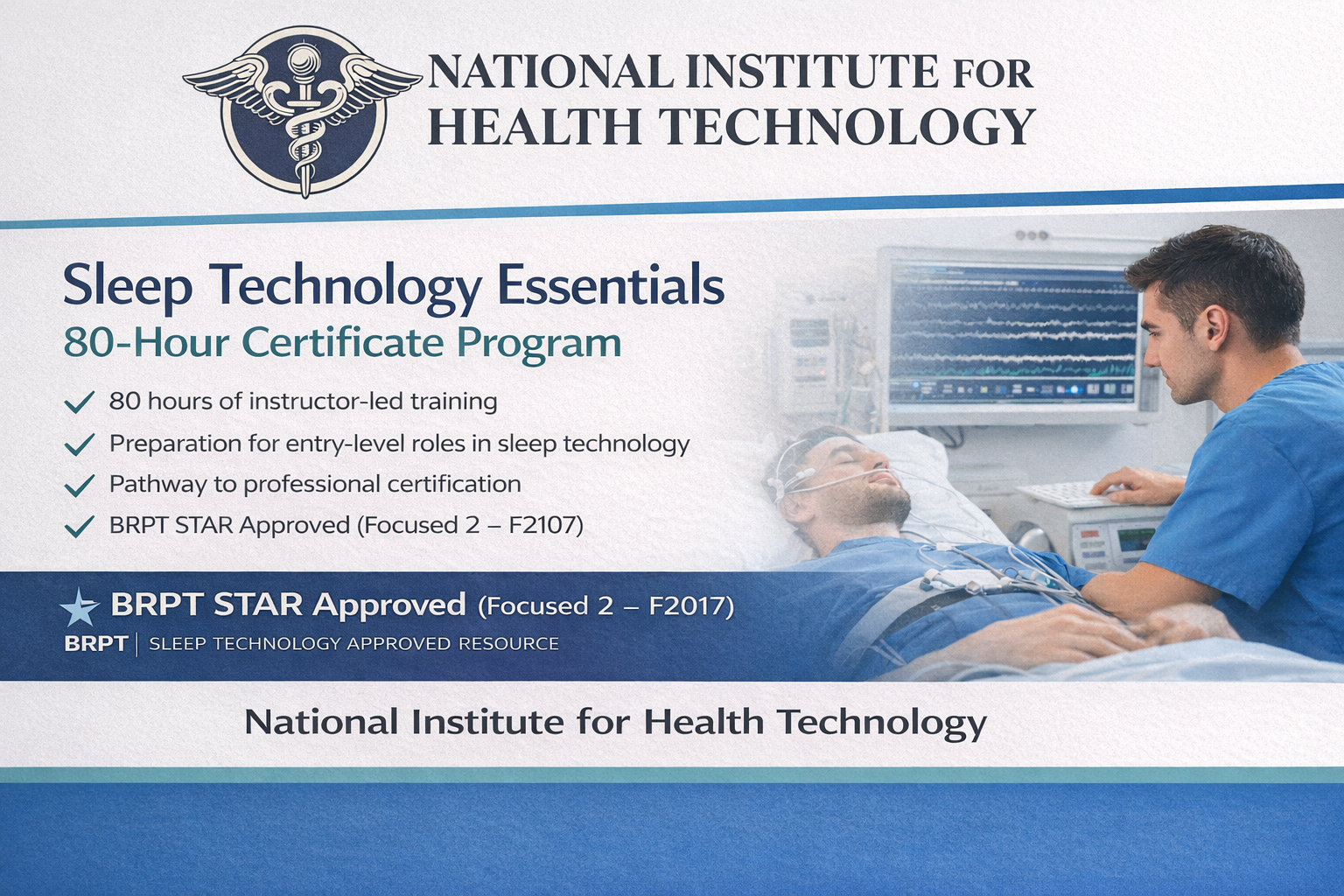Sleep Technology Essentials – 80-Hour Certificate Program